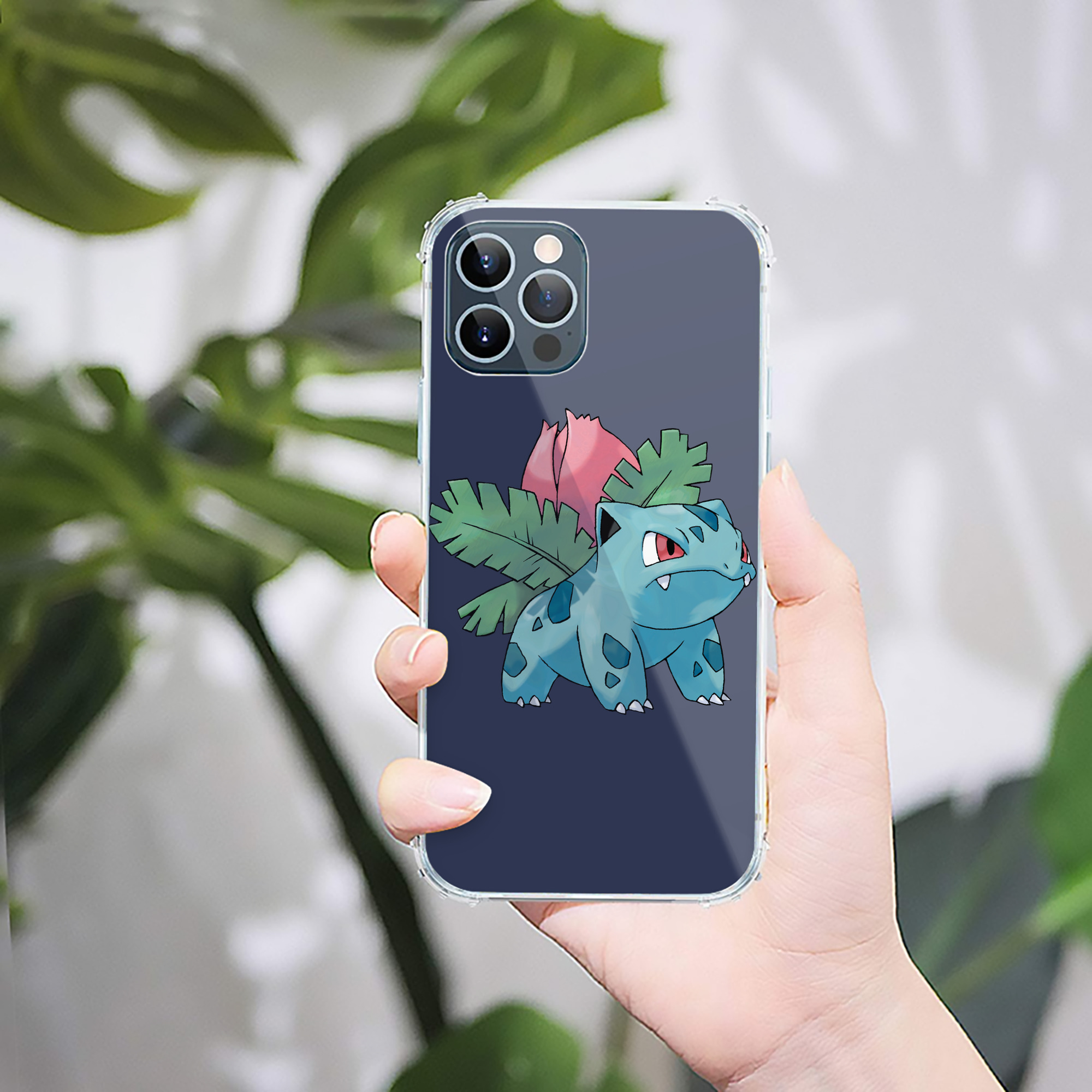 （画像用） ポケットモンスター Pokémon 【iPhone 12シリーズ対応】透明スマホケース（クリアソフトケース）